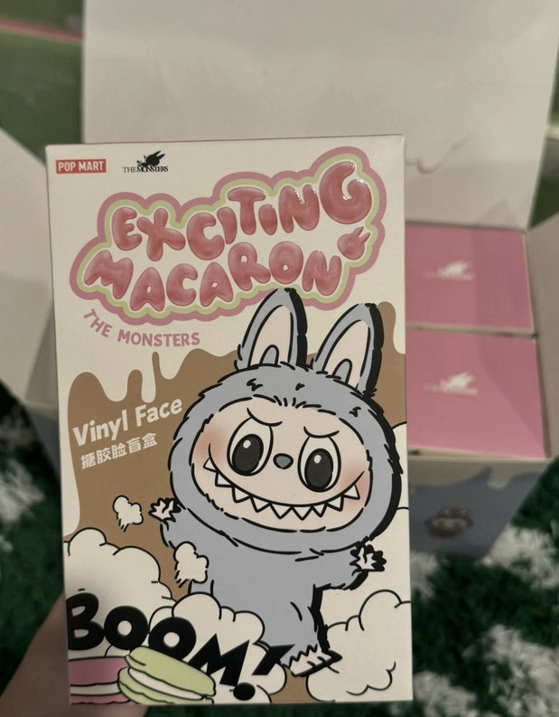 Popmart Labubu - The Monsters Exciting Macaron Plush - ONE SEALED BOX AUTHENTIC